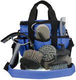 Premium Grey Horse Grooming Kit Bag