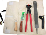 Equine Farrier Kit Canvas Travel Case