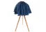 Geo Bird Cage Night Cover - Midnight Blue