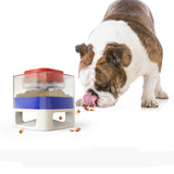 Dog Instant Non-Electric Automatic Slow Feeder Food Catapult Dispenser Anti-slip Pad with Puzzle Placemat Pet Training Toy Set