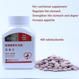 Pet Digestive Tablets Dogs Probiotics Appetizer Health Care Gastrointestinal Cat Gastrointestinal Po 400 Tablets