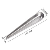 Pet Bird Parrot Stainless Steel Food Adding Spoon Bird Cage Food Add Accessories Small Pet Feeding Tool 1 Pc