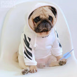 Fashion Sport Hoodie For Dogs Pet Winter Coat Puppy Dogs Clothing Schnauzer Akita French Bulldog Clothes Pugs Fleece