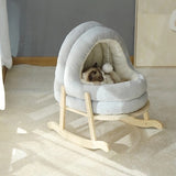 Enclosed Warm Cat Bed For Portable Pet House  Kittens Basket Cushion Pillow Mat Tent Puppy Nest Cave Cats Beds Cat Accessories