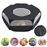 Pet Playpen Small Animals Game Tent Rabbit Cage Chicken Coop With Top Cover Exercise Yard Fence For Dog Cat Rabbits Hamster