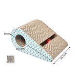Cat Scratcher Board Corrugated Paper Toys With Bells Catnip Cat Scratcher Toy Grinding Nails Protect Furniture Pet Products