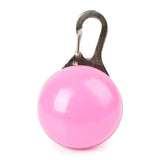 Pet Dog LED Collar Pendant Night Anti-Lost Keyring Avoid Car Accident Safety Pendant Cats Supplies Glowing Pet Accessories