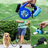 Portable Dog Poop Waste Bag Dispenser Pouch Pet Puppy Cat Pick Up Poop Bag holder Outdoor Pets Supplies Garbage Bags Organizer