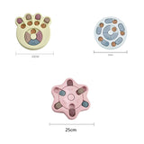 Dog educational toy slow feeder interactive increase puppy IQ food dispenser slow eating non-slip bowl pet dog training toy bowl