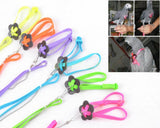 Let's Pet Colorful Parrot Bird Leash Outdoor Adjustable Harness Training Rope Flying Cross Band Bird Toys