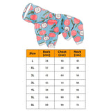 FATHIN Welsh Corgi Dog Waterproof Dog Coat Jumpsuit Pet Clothing Raincoat Dog Clothes with Reflective Strip L-6L for Large Dogs