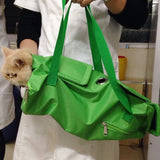 Cat Bag Health Care Hospital Soft Cat Carrier Bag for Cleaning Ear Trimming Nail Injection and Feeding Medicine Comfort Pet Bag