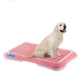 Dog Toilet Teddy Bichon Small Dog Golden Retriever Large Dog and Other Dog Urine Basin Bedpan Flat Toilet Pet Cleaning Supplies