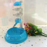 Pet Cat Dog Water Drinker Dispenser Bottle Plastic Automatic Fountain Drinker Multicolor Food Stand Hamster Feeder Dish Bowl