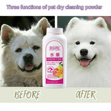 Pet Dry Cleaning Powder For Cat Dog Teddy Bichon Deodorant Pets Fragrance Sterilization Gel Products Supplies Foam Bath Sho S4G8