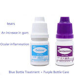 Pet eye drops 5ml canine and cat conjunctivitis cats and dogs to tear tears increased eye excrement