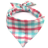 1pcs Dog scarf Plaid Style Puppy Cat Dog Bandana/Bibs Cotton Washable Bandana Dog Accessories for Small Dog Grooming Products