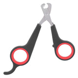 1Pc Bird Nail Clipper Pet Bird Nail Scissors Pet Claw Nail Clippers Small Animals Grooming Tool Bird Supplies Black + Red