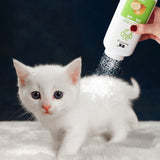 Pet Dry Cleaning Powder Safe Natural Bathing Supplies Cat Dog Fast Easy Clean Pet Bath Supplies Totoro Hamster Sterilization