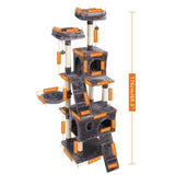 Cat's Tree Tower Condo Scratcher Home Furniture Pets House Hammock Cats Climbing Furniture Pets House Hammock Cat's Tree Tower