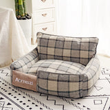 Pet Dog Bed Warm Pet Bed Removable Soft Pet Bed for Dogs Washable House Sofa Mats Sleeping Beds Cat Puppy Cotton Kennel Mat