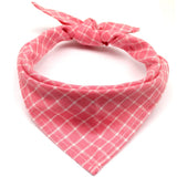 1pcs Dog scarf Plaid Style Puppy Cat Dog Bandana/Bibs Cotton Washable Bandana Dog Accessories for Small Dog Grooming Products