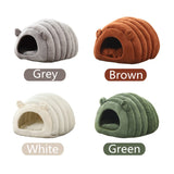 Warm Cat Bed Pet Puppy Cat House Winter Dog Cat Cushion Mat Indoor Basket Cave Kennel Nest Cats Products For Pets Nido de gato