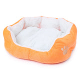 Fleece Dog Beds for Small Medium Dogs Kennel Winter Warm Pet Dog Bed for Small Dogs Luxury Puppy Cat Bed House Accessories Pug