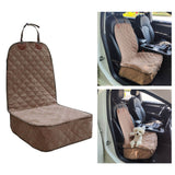 Dog Front Car Seat Cover Copilot Universal Easy to Clean Protector Cushion for Puppy SUV