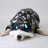 HOOPET New Style Pet Dog Clothes Winter Warm Cotton Clothes for Big Dog Leisure Style Camouflage Color  Winter Coat  Large Dog