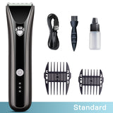 Professional Pet Hair Clipper Dog Electric Clippers Animal Grooming Clippers Cat Cutter Shaver Set IPX7 Waterproof Rechargeable