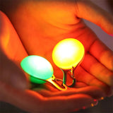Pet Dog LED Collar Pendant Night Anti-Lost Keyring Avoid Car Accident Safety Pendant Cats Supplies Glowing Pet Accessories