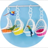 Swing  Nest  Cages Hanging Bed Hamster Hammock Garden Decoration Parrot Basket Small Pet Cradle