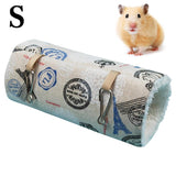Hamster Cage Ferret Tunnel Hammock For Rat Warm Hamster Tube Toy Hanging Bed Cage For Hamster Rabbit Guinea Pig Small Animals