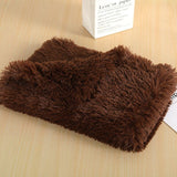 Fluffy Plush Dog Blanket Pet Sleeping Mat Cushion Mattress Extra Soft Warm Pet Throw Blankets for Small Medium Large Dogs &amp; Cats