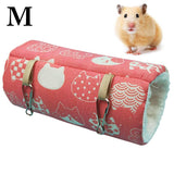 Hamster Cage Ferret Tunnel Hammock For Rat Warm Hamster Tube Toy Hanging Bed Cage For Hamster Rabbit Guinea Pig Small Animals