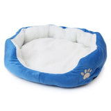 Fleece Dog Beds for Small Medium Dogs Kennel Winter Warm Pet Dog Bed for Small Dogs Luxury Puppy Cat Bed House Accessories Pug