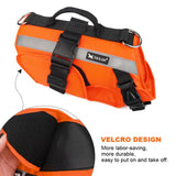 Pet Dog Life Jacket Outdoor Safety Clothes Life Vest Swimming Preserver Rescue Pet Life Vest Harness For Small Medium Large Dogs