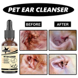 Pet Eye Drops Ears Cleaning Liquid Cat Dog Auricular Mites Killer  Puppy Kitten Non-toxic Ear Eye Cleanser Pets Supplies 30ml