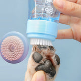 Pet Portable Foot Cleaner Cup Clipper Travel Cat Dog Accessories Dog Paw Cleaner Cup Foot Massage Tiny Washer Dogs Grooming Tool