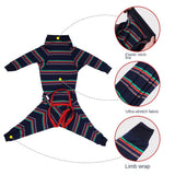 Pet Dog Clothes Dog Four-legged High-elastic Pajamas Home Clothes Physiological Clothes for Small Medium Large Dogs