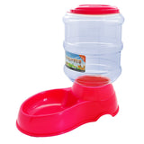 3.5L Dog Cat Feeder Bowl Automatic Pet Water Dispenser Drinking Fountain Bottle Plastic Pet Feeding Drinker Water Bowl