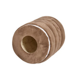 Removable Cat Cave Sleeping Bed Plush Cushion Pet House Dog Kennel Warm Plush Hamster Nest For Kitten Puppy Winter Cats Supplies