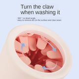 Dog Paw Cleaner Cup for Small Large Dogs Portable Outdoor Pet Foot Washer Cup Paw Clean Brush Soft Silicone Foot Wash Combs