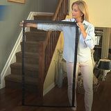 Magic-Gate Dog Pet Fences Portable Folding Safe Guard Indoor and Outdoor Protection Safety Magic Gate For Dogs Cat Pet