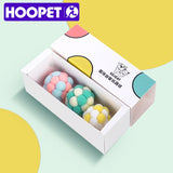 HOOPET Pet Toy  Cat Training Palying Toy Ball Stuffed Toys  Round Ball With Bells for Cat Dog