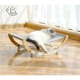 Pet Cat's Lounger Bed Wood Hammock for Cat House Puppy Mat Hanging Beds Cats Basket Small Dog Soft Sofa Window Warm Products
