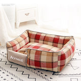 Pet Dog Bed Warm Pet Bed Removable Soft Pet Bed for Dogs Washable House Sofa Mats Sleeping Beds Cat Puppy Cotton Kennel Mat