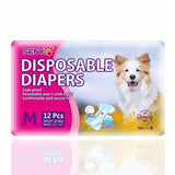 Disposable Dog Diapers Female Super Soft And Powerful Absorbent Diapers High Quality 12pcs/Bag Dog Diapers