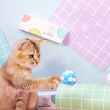 HOOPET Pet Toy  Cat Training Palying Toy Ball Stuffed Toys  Round Ball With Bells for Cat Dog